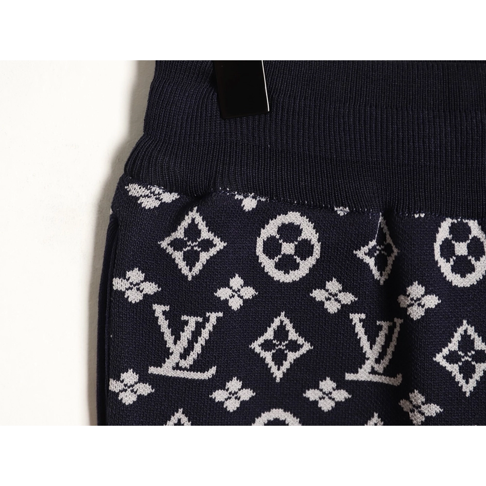 Louis Vuitton All-Over Monogram Jacquard Knit Shorts,Louis Vuitton