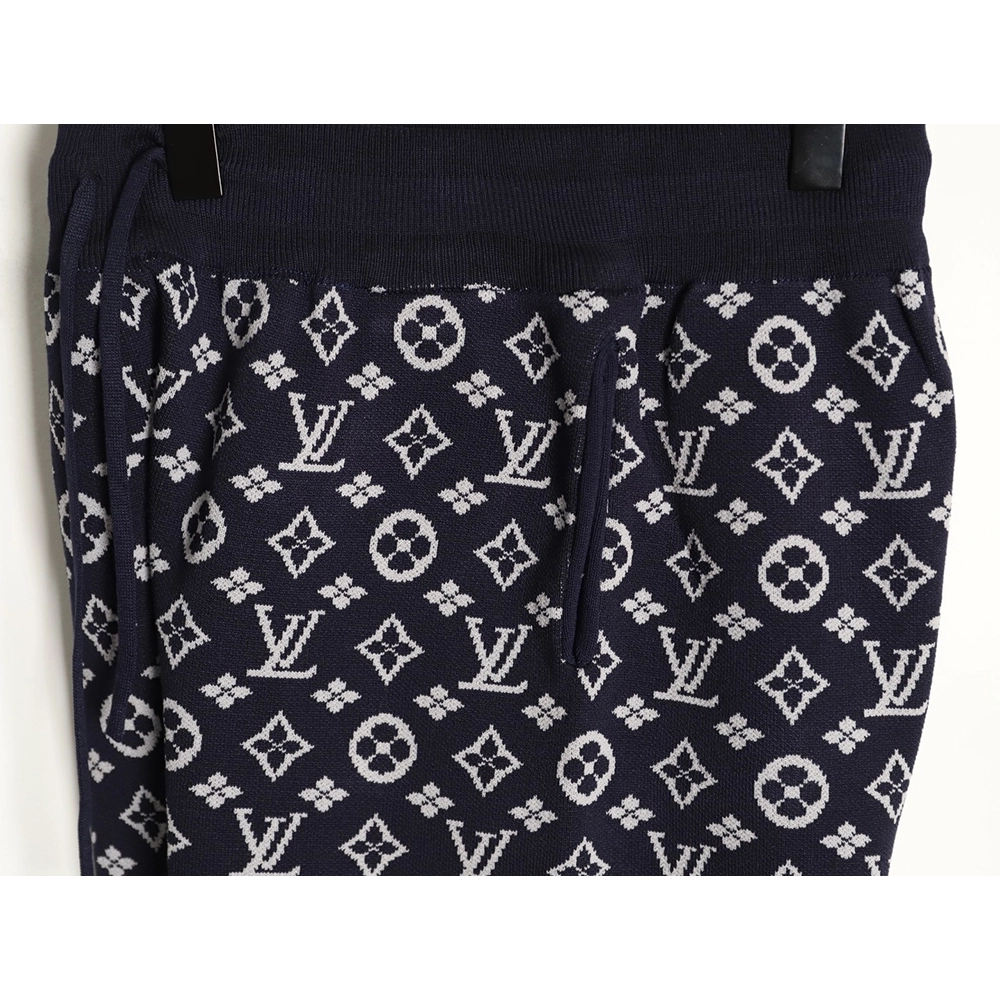 Louis Vuitton All-Over Monogram Jacquard Knit Shorts,Louis Vuitton