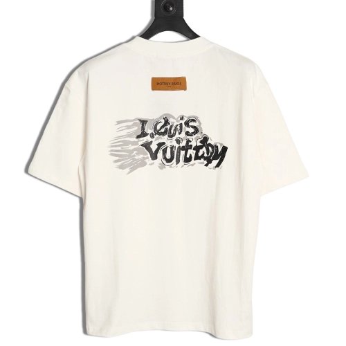 Louis Vuitton bone logo short-sleeved T-shirt,Louis Vuitton