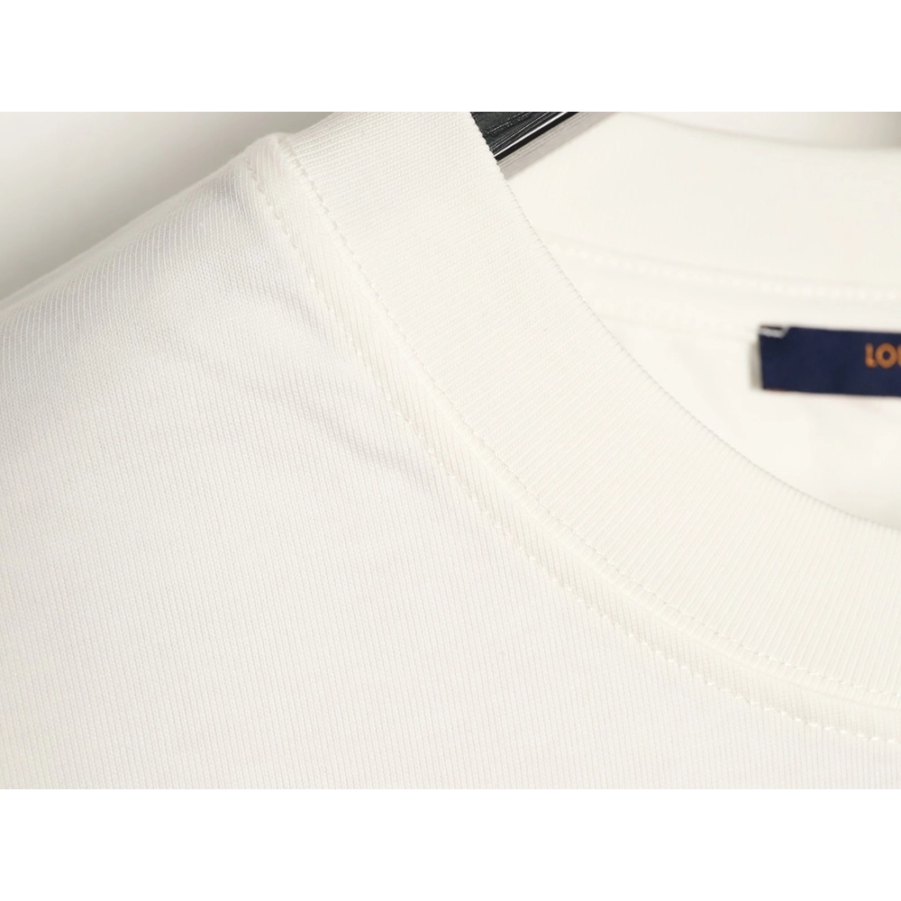 Louis Vuitton Chest Signature Embroidery Short-Sleeve Shirt,Louis Vuitton