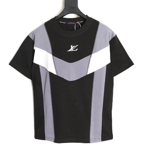 Louis Vuitton color-blocked short-sleeved T-shirt,Louis Vuitton