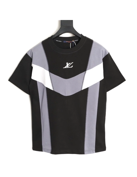 Louis Vuitton color-blocked short-sleeved T-shirt,Louis Vuitton