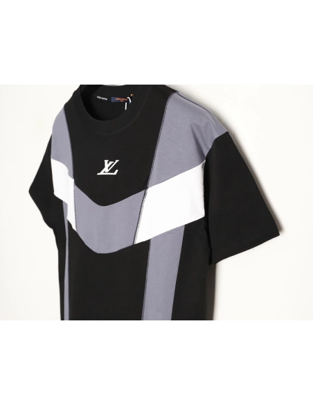 Louis Vuitton color-blocked short-sleeved T-shirt,Louis Vuitton