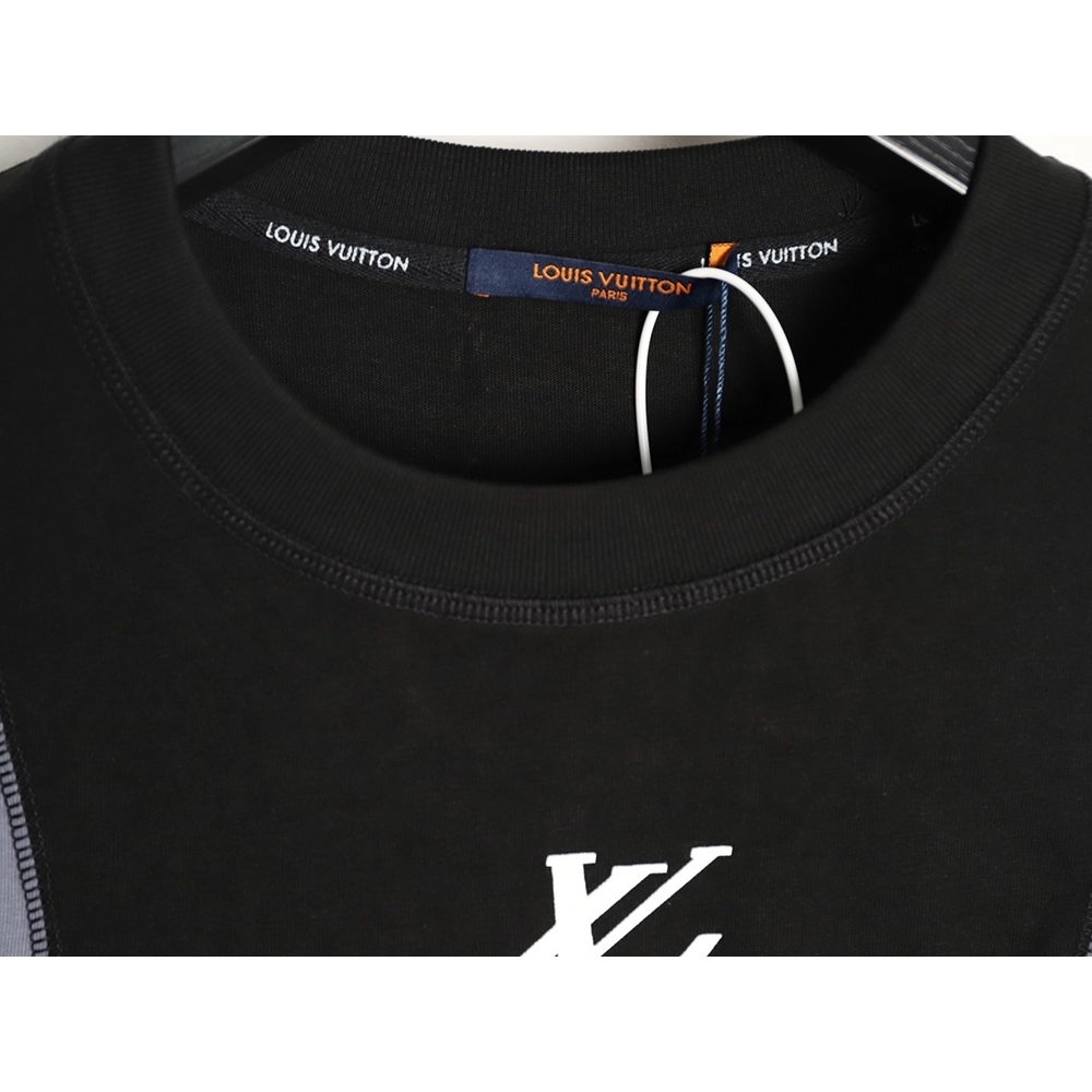 Louis Vuitton color-blocked short-sleeved T-shirt,Louis Vuitton