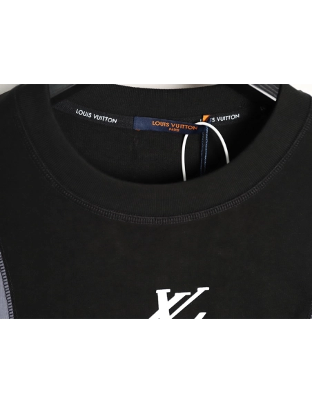 Louis Vuitton color-blocked short-sleeved T-shirt,Louis Vuitton