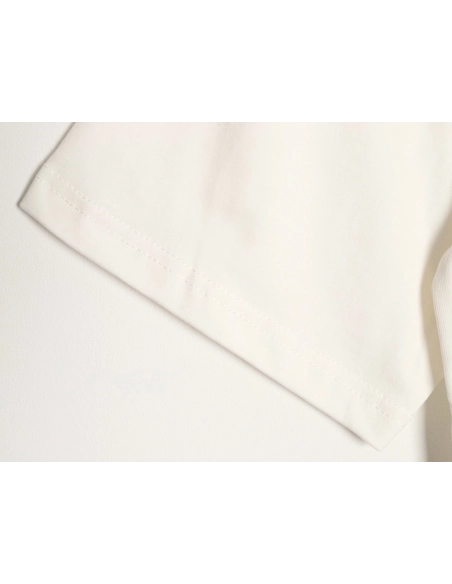 Louis Vuitton Dashed-Line Three-Flower Short-Sleeve T-Shirt,Louis Vuitton
