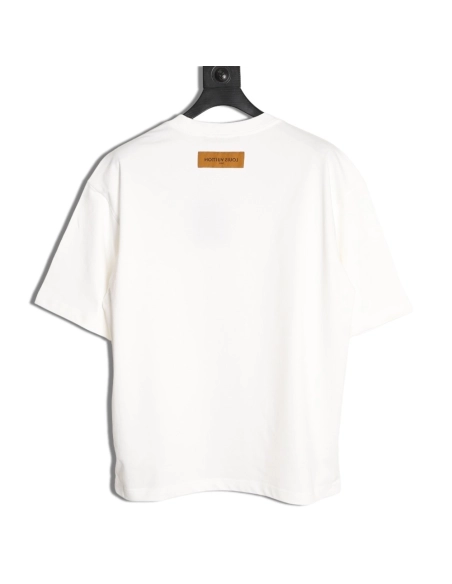 Louis Vuitton dove print short-sleeved shirt,Louis Vuitton