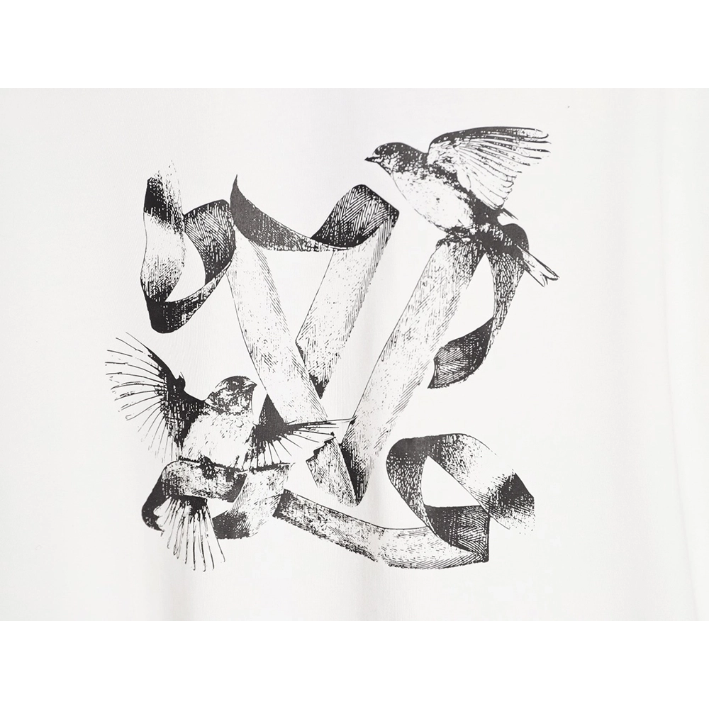 Louis Vuitton dove print short-sleeved shirt,Louis Vuitton