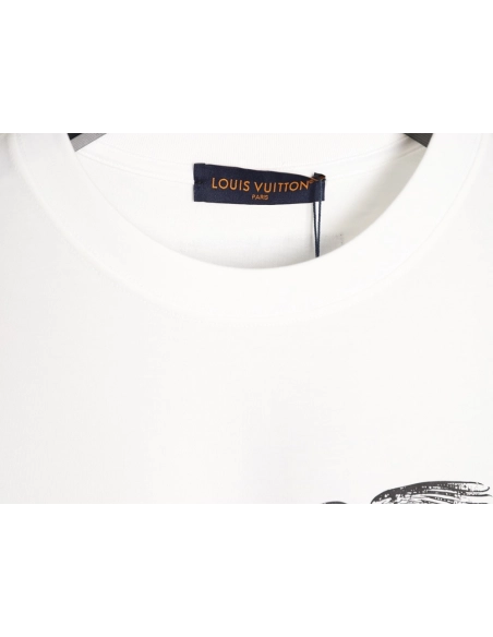 Louis Vuitton dove print short-sleeved shirt,Louis Vuitton