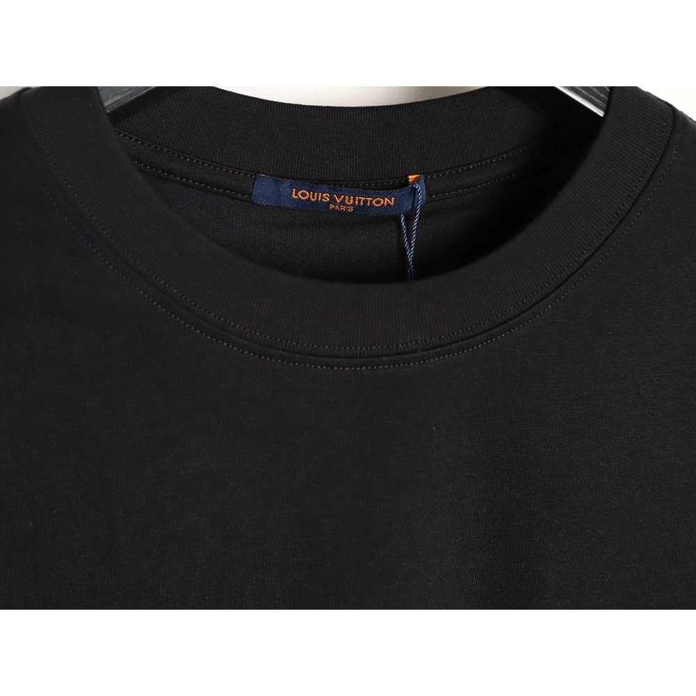 Louis Vuitton Embroidered Logo Short-Sleeve Top TSK1,Louis Vuitton