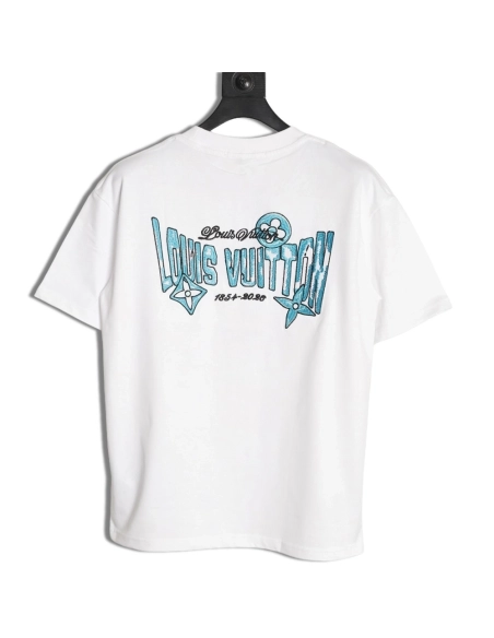 Louis Vuitton Embroidered Logo Short-Sleeve Top,Louis Vuitton