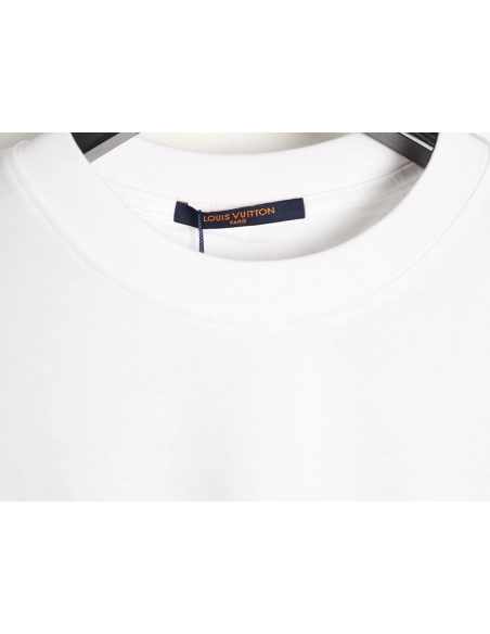 Louis Vuitton Embroidered Logo Short-Sleeve Top,Louis Vuitton