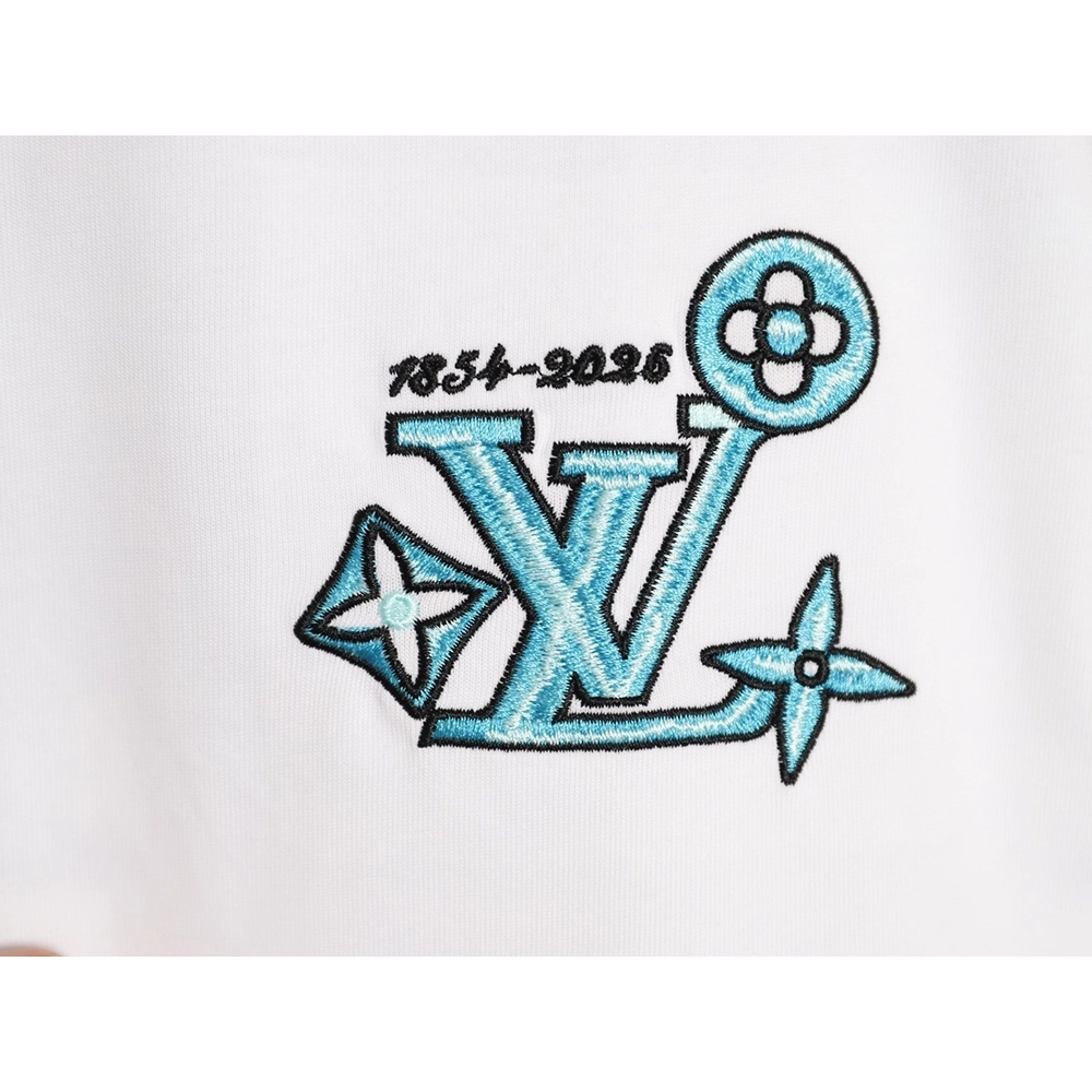 Louis Vuitton Embroidered Logo Short-Sleeve Top,Louis Vuitton