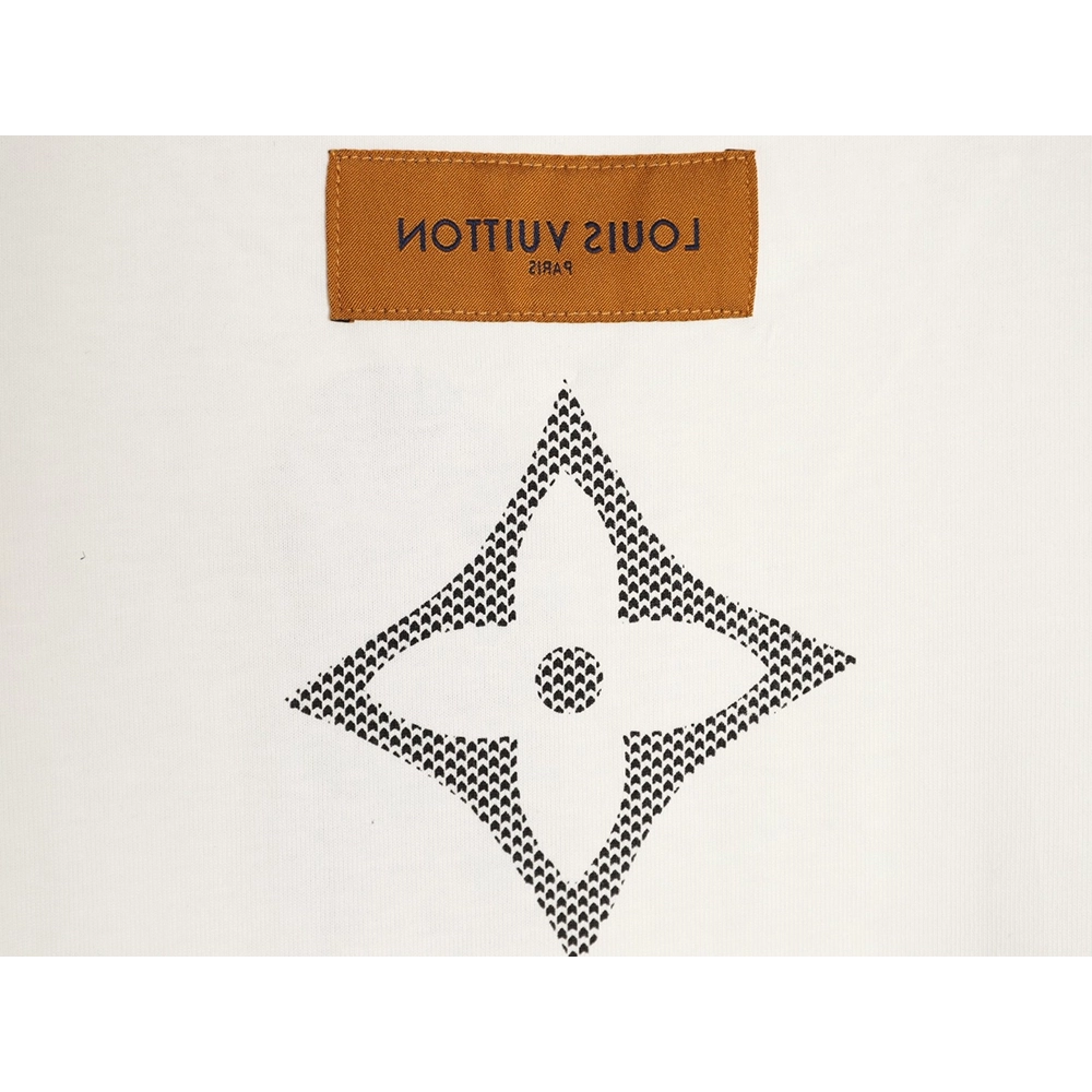 Louis Vuitton Flocked Logo Short-Sleeve T-Shirt,Louis Vuitton