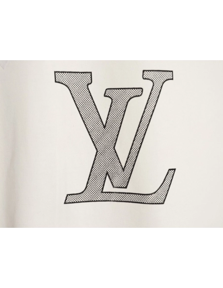 Louis Vuitton Flocked Logo Short-Sleeve T-Shirt,Louis Vuitton