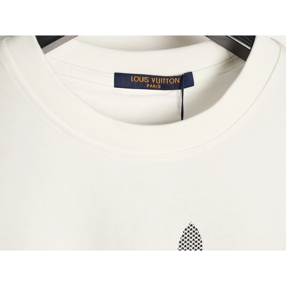 Louis Vuitton Flocked Logo Short-Sleeve T-Shirt,Louis Vuitton