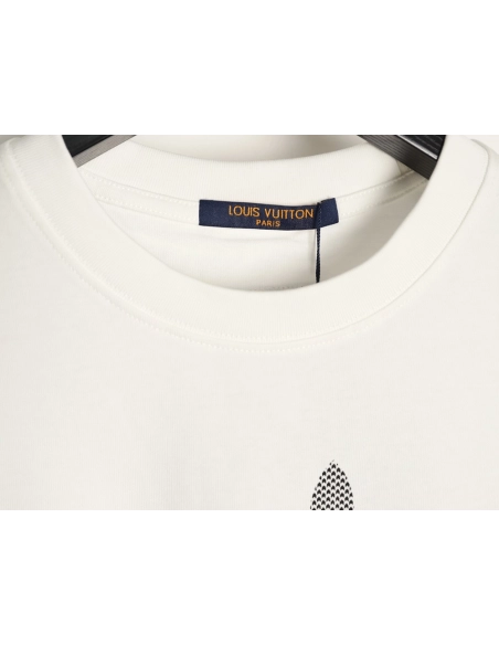Louis Vuitton Flocked Logo Short-Sleeve T-Shirt,Louis Vuitton