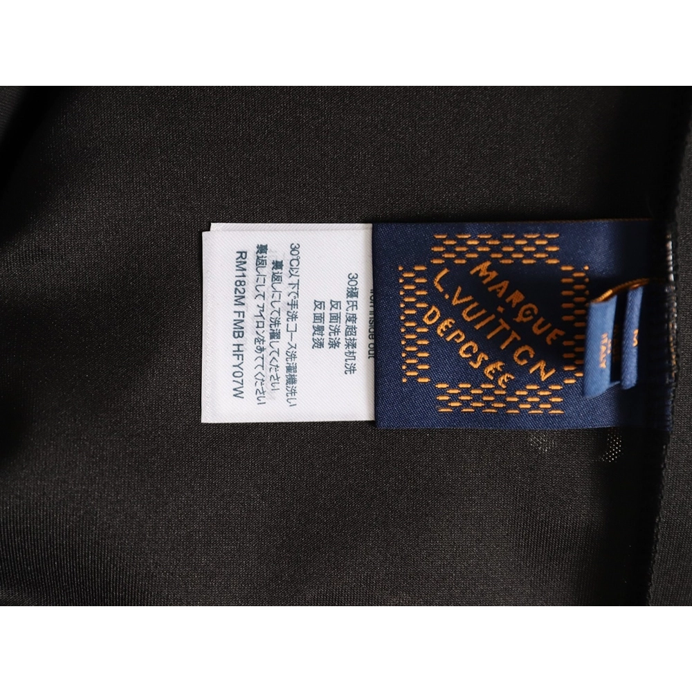 Louis Vuitton full monogram burnout short-sleeved shirt TSK4,Louis Vuitton