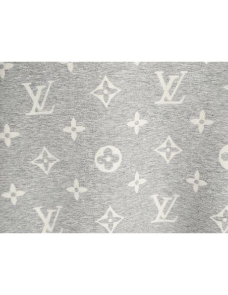 Louis Vuitton full monogram burnout short-sleeved shirt TSK2,Louis Vuitton