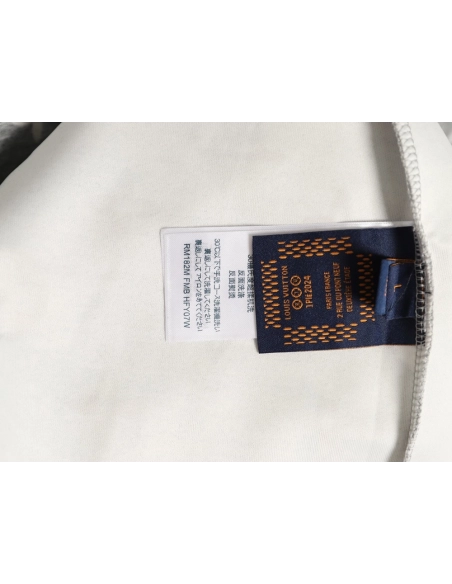 Louis Vuitton full monogram burnout short-sleeved shirt TSK2,Louis Vuitton