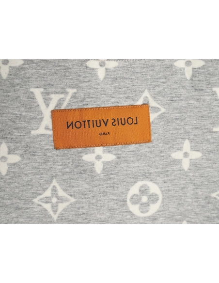 Louis Vuitton full monogram burnout short-sleeved shirt TSK2,Louis Vuitton
