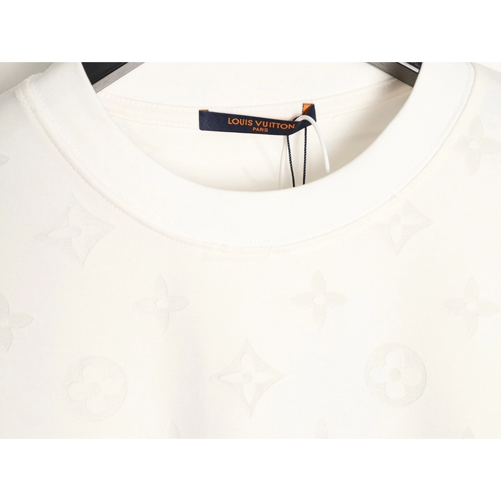 Louis Vuitton full monogram burnout short-sleeved shirt TSK1,Louis Vuitton