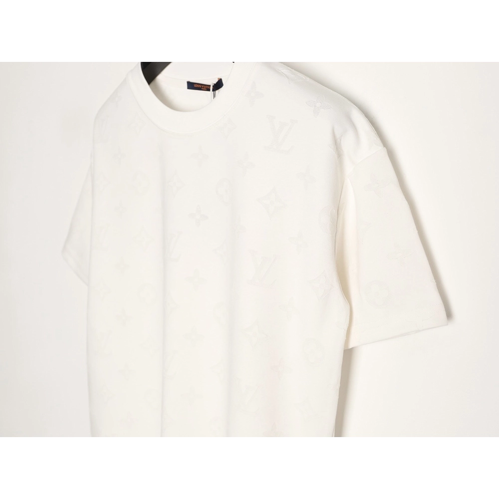 Louis Vuitton full monogram burnout short-sleeved shirt TSK1,Louis Vuitton
