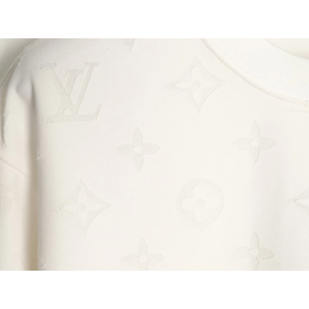 Louis Vuitton full monogram burnout short-sleeved shirt TSK1,Louis Vuitton