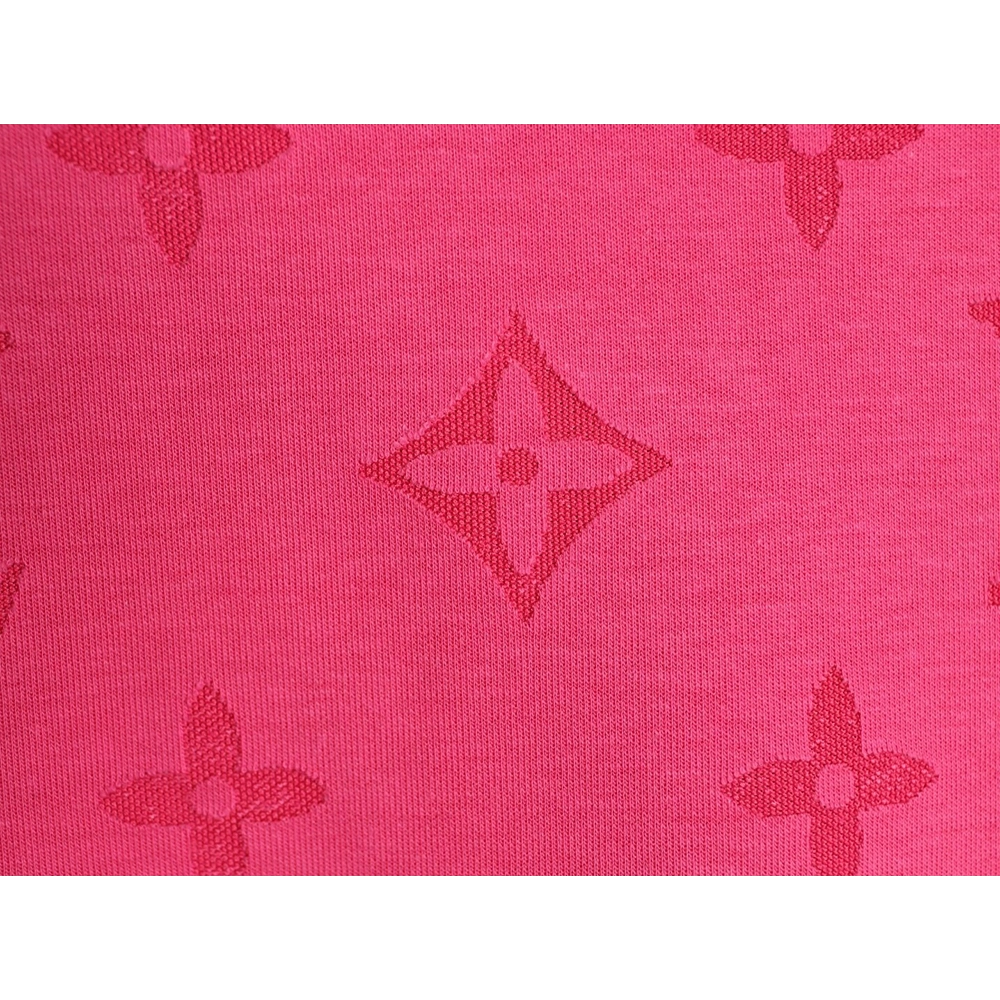 Louis Vuitton full monogram burnout short-sleeved shirt,Louis Vuitton