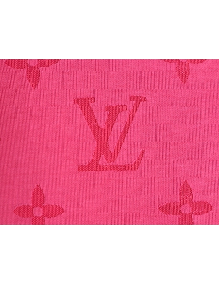 Louis Vuitton full monogram burnout short-sleeved shirt,Louis Vuitton