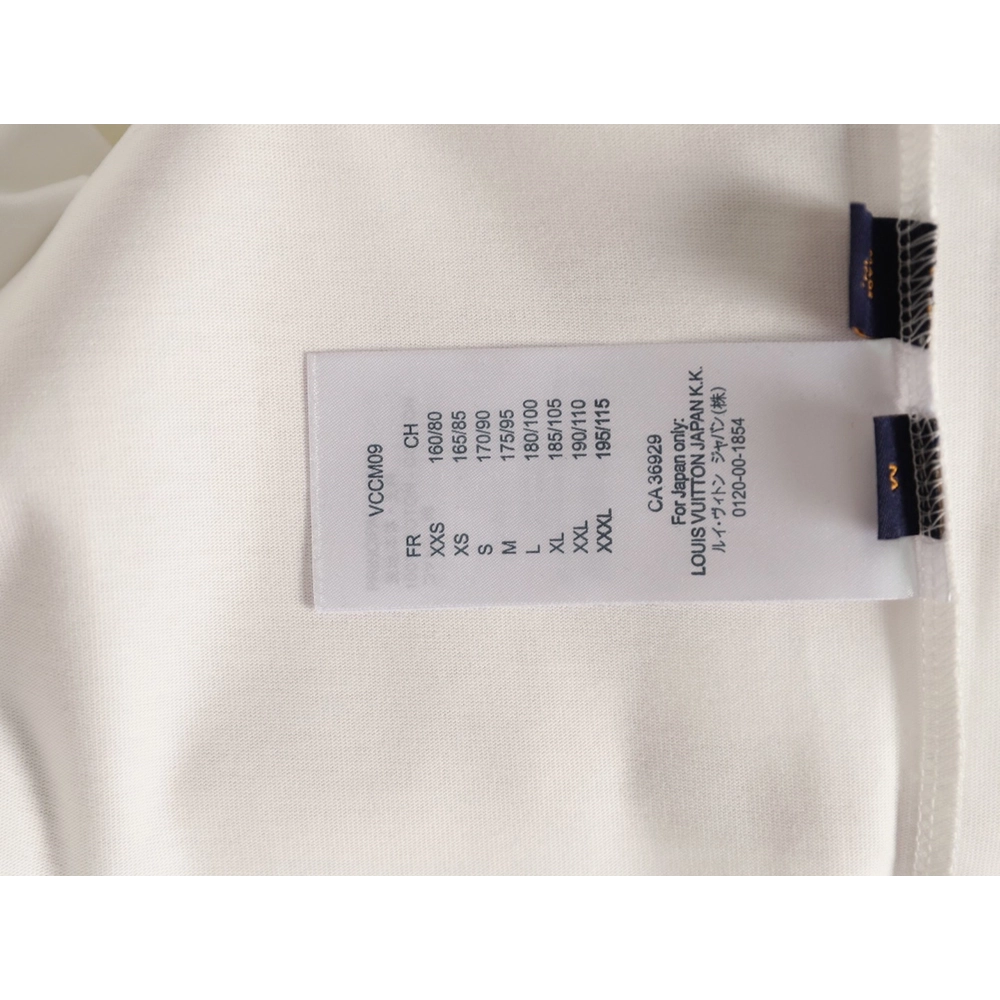Louis Vuitton half-length logo monogram embroidered short-sleeved T-shirt,Louis Vuitton
