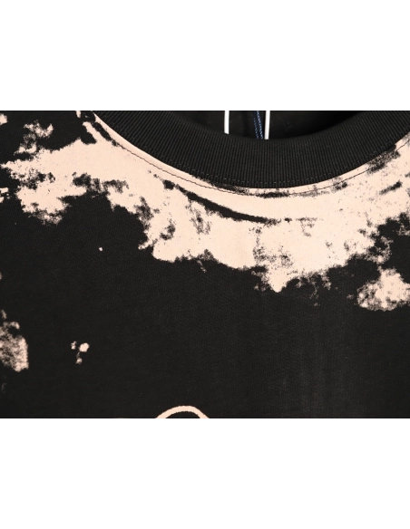 Louis Vuitton Illusion Tie-Dye Print Short-Sleeve Shirt TSK2,Louis Vuitton