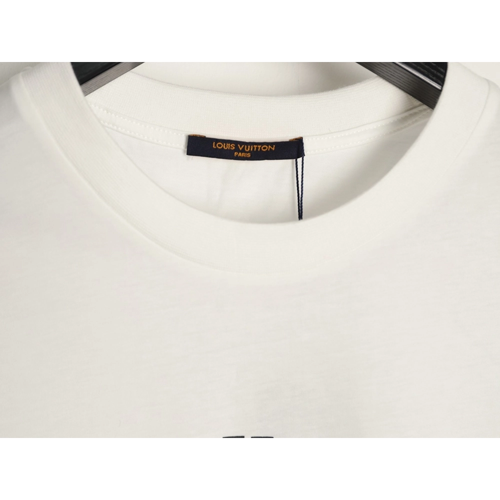 Louis Vuitton Iris 1854 Vintage Print Short-Sleeve T-Shirt,Louis Vuitton