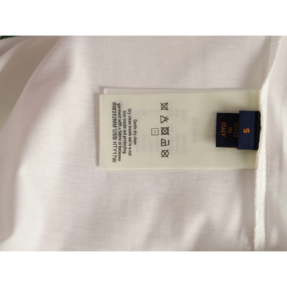 Louis Vuitton Iris 1854 Vintage Print Short-Sleeve T-Shirt,Louis Vuitton