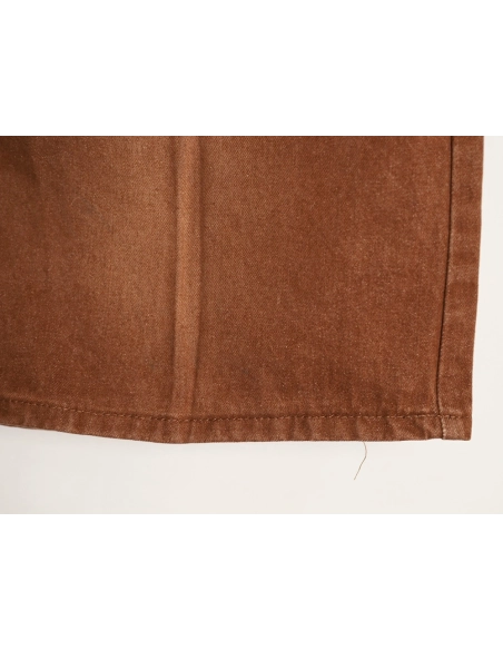 Louis Vuitton leather-label washed wide-leg denim shorts,Louis Vuitton