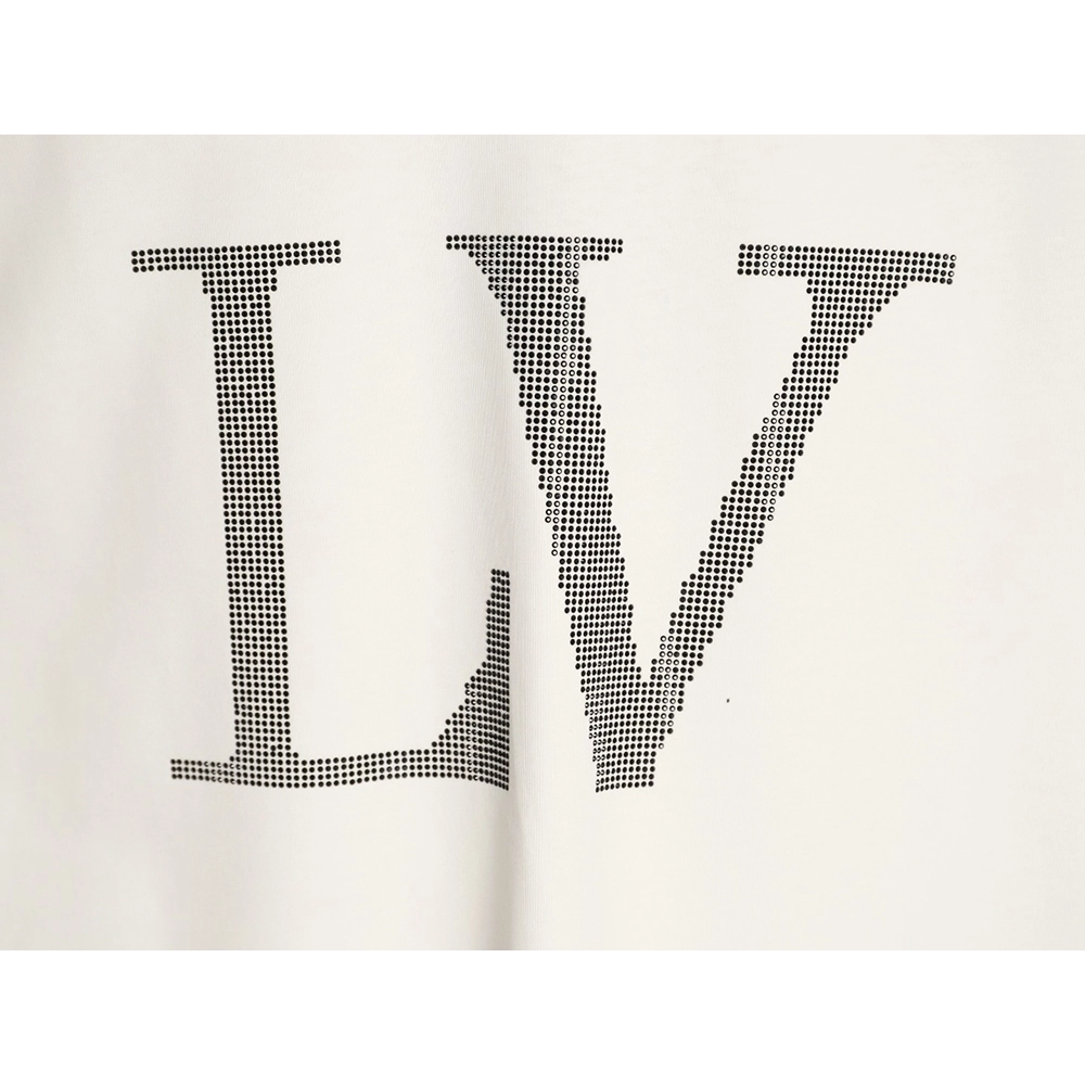 Louis Vuitton Rhinestone Large Logo Short-Sleeve T-Shirt,Louis Vuitton