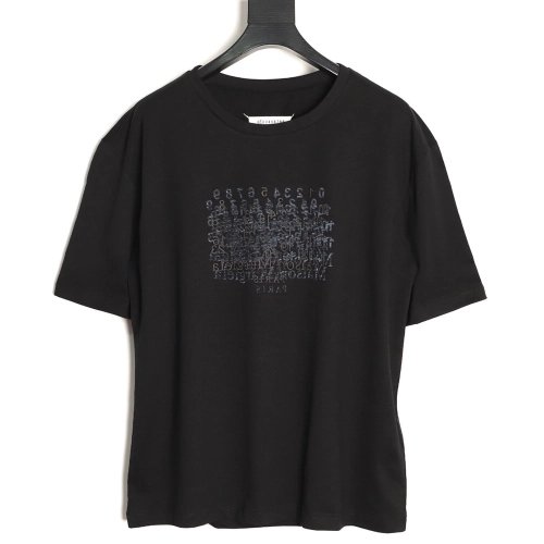 Maison Margiela Mirrored Letter Short-Sleeve T-Shirt TSK1,Maison Margiela