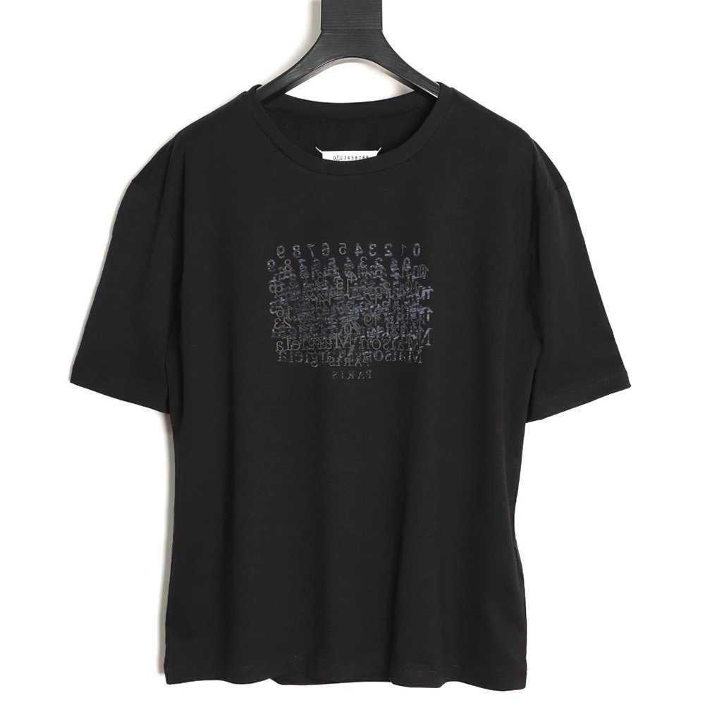 Maison Margiela Mirrored Letter Short-Sleeve T-Shirt TSK1,Maison Margiela