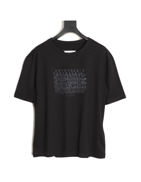 Maison Margiela Mirrored Letter Short-Sleeve T-Shirt TSK1,Maison Margiela