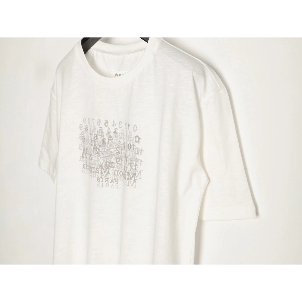 Maison Margiela Mirrored Letter Short-Sleeve T-Shirt,Maison Margiela