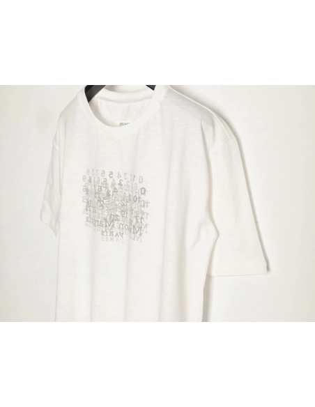 Maison Margiela Mirrored Letter Short-Sleeve T-Shirt,Maison Margiela
