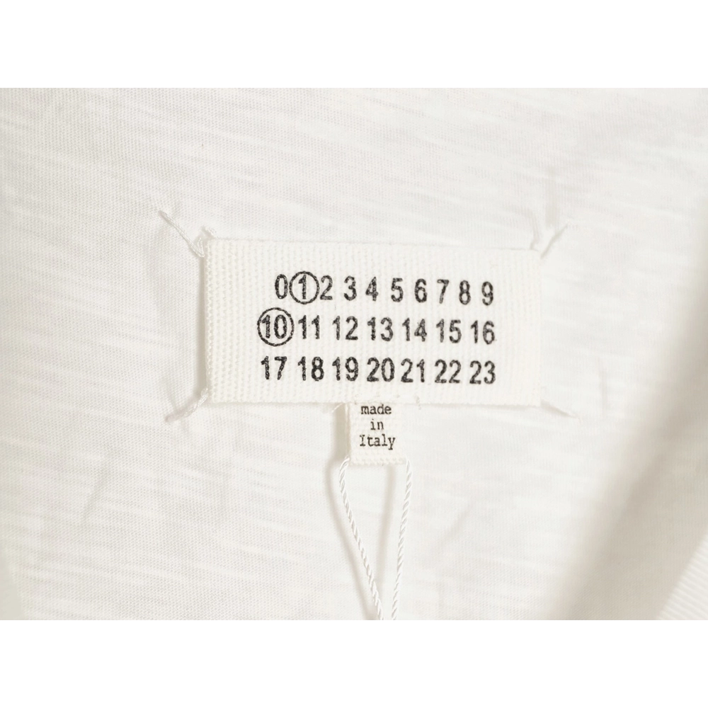 Maison Margiela Mirrored Letter Short-Sleeve T-Shirt,Maison Margiela
