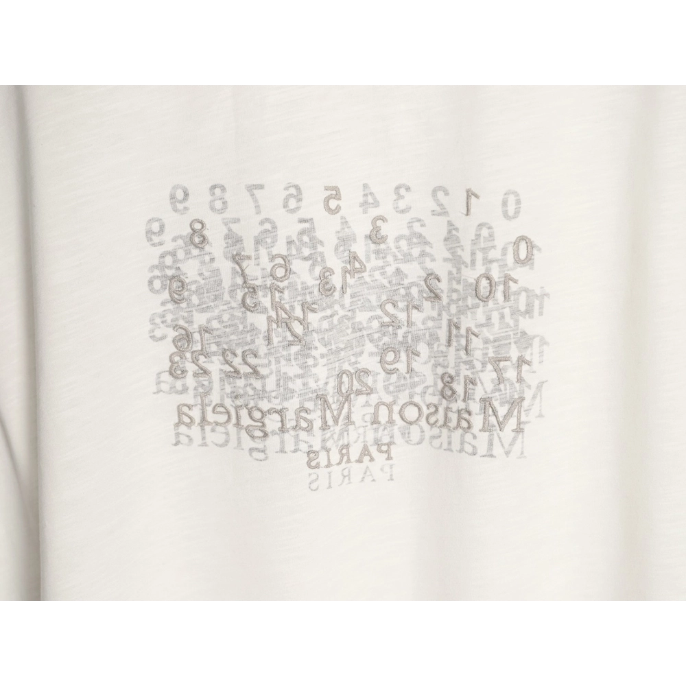 Maison Margiela Mirrored Letter Short-Sleeve T-Shirt,Maison Margiela