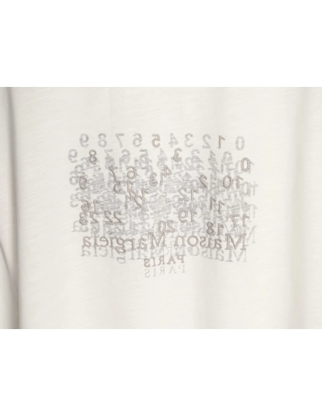 Maison Margiela Mirrored Letter Short-Sleeve T-Shirt,Maison Margiela
