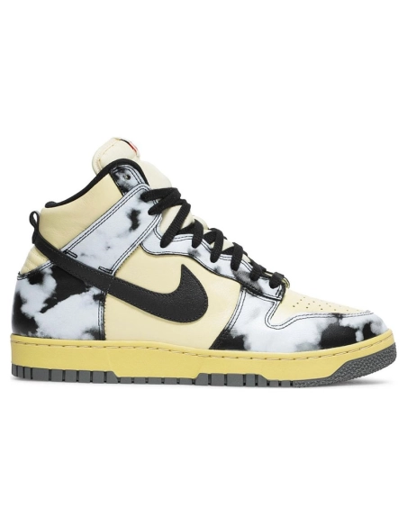 DUNK HIGH 1985 BLACK ACID WASH,Dunk SB,NIKE SHOES Reps