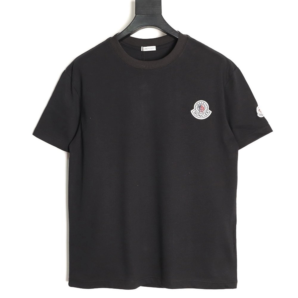 Moncler Chest Embroidered Logo Short-Sleeve T-Shirt TSK1,Moncler