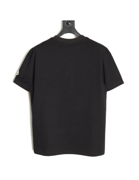 Moncler Chest Embroidered Logo Short-Sleeve T-Shirt TSK1,Moncler