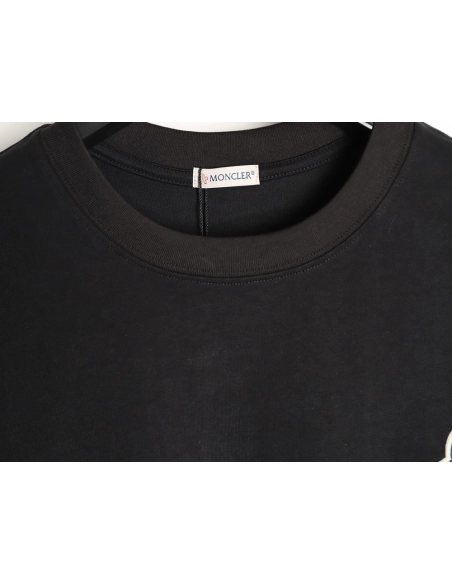 Moncler Chest Embroidered Logo Short-Sleeve T-Shirt TSK1,Moncler