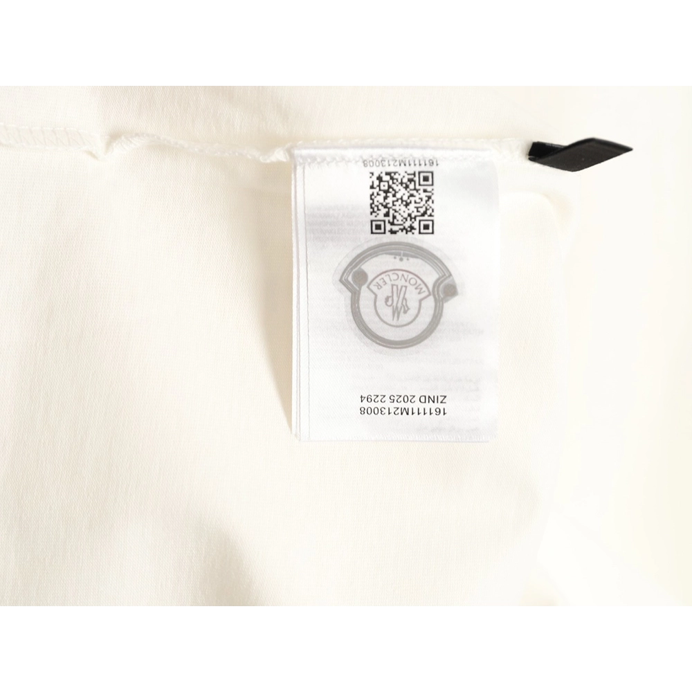 Moncler Chest Embroidered Logo Short-Sleeve T-Shirt,Moncler