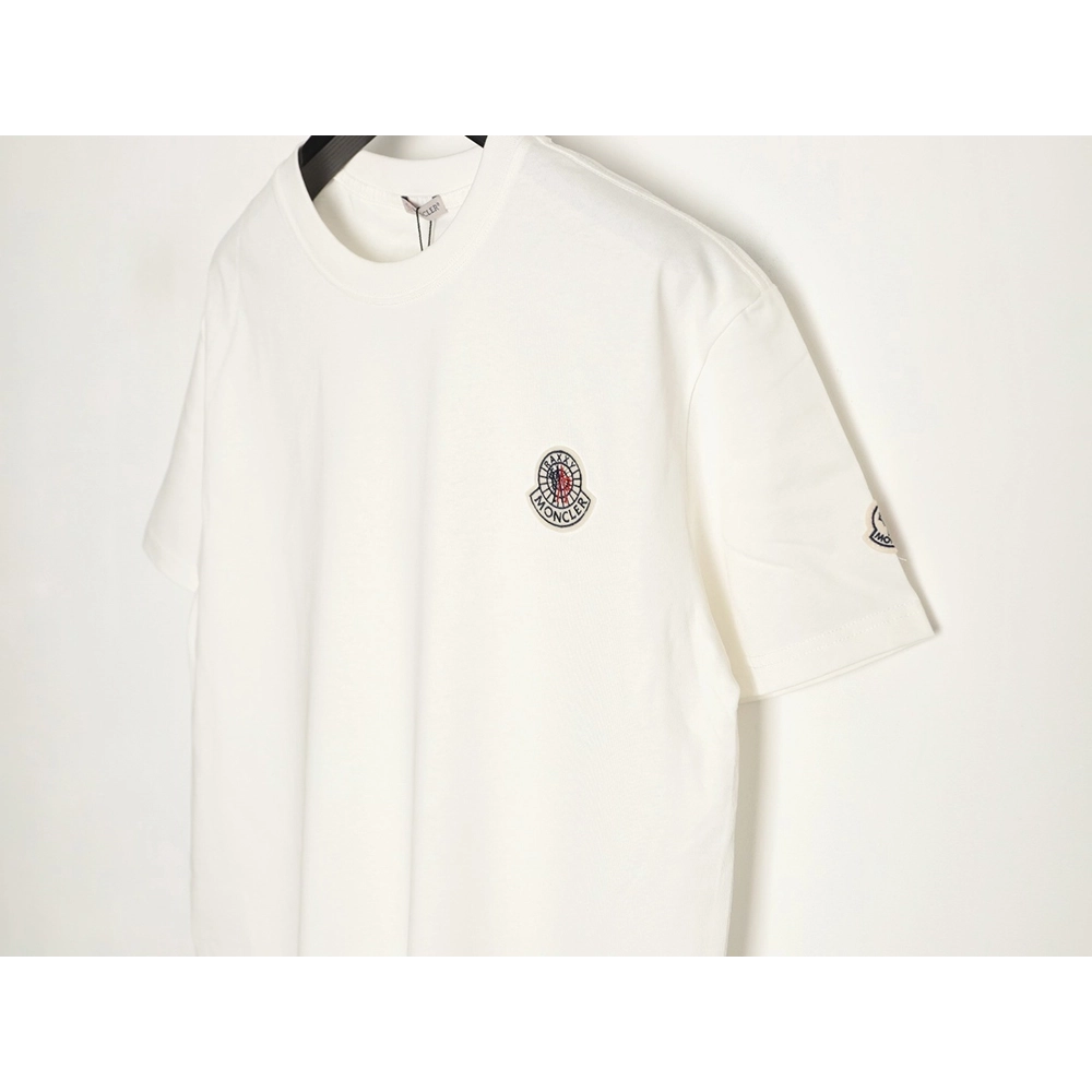 Moncler Chest Embroidered Logo Short-Sleeve T-Shirt,Moncler